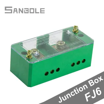 Terminal Block Household Wire Part Line Junction Metering Box FJ6 Single-phase Connection Terminals Row ( 2 in 6 out )
Terminal Block Household Wire Part Line Junction Metering Box FJ6 Single-phase Connection Terminals Row ( 2 in 6 out )