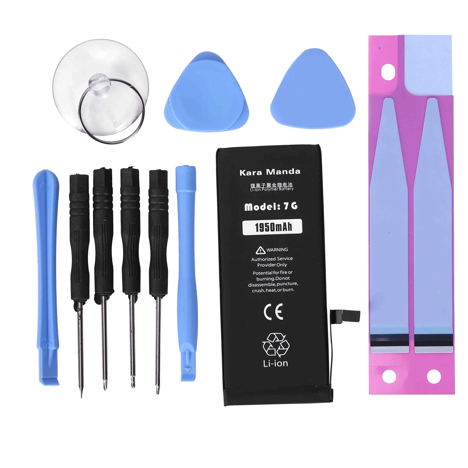 KaraManda 1950mAh Quality Standard Batteries For Apple iPhone 7G Battery With screwdriver set
KaraManda 1950mAh Quality Standard Batteries For Apple iPhone 7G Battery With screwdriver set