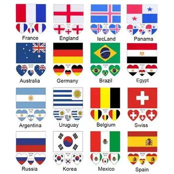 Football World Cup Waterproof Disposable National Flag Stickers for Children Football Audiences Countries Flag Sticker
Football World Cup Waterproof Disposable National Flag Stickers for Children Football Audiences Countries Flag Sticker
