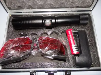 AAA Most Powerful Military Flashlight LAZER Torch 532nm 10000m 100Watt Focus Green Laser Pointer Burning Paper Light Burn Cigars
AAA Most Powerful Military Flashlight LAZER Torch 532nm 10000m 100Watt Focus Green Laser Pointer Burning Paper Light Burn Cigars