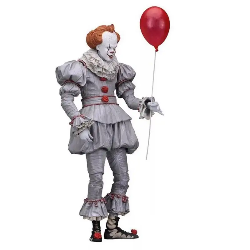 Christmas Halloween Clown Soul Deluxe 7 Inches Movable Joker Doll Stephen King Pennywise PVC Boxed Toy Gifts
Christmas Halloween Clown Soul Deluxe 7 Inches Movable Joker Doll Stephen King Pennywise PVC Boxed Toy Gifts