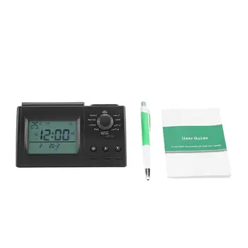 LED Display Digital Alarm Clock Automatic Islamic Muslim Prayer Table Desk Clock Black
LED Display Digital Alarm Clock Automatic Islamic Muslim Prayer Table Desk Clock Black