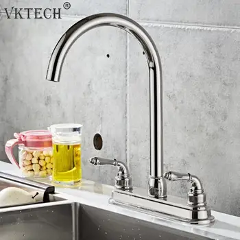 2-handle Kitchen Faucet Stainless Steel Kitchen Fixed Faucet Dual Hole Home Sink Water Tap Kitchen Tap Sink Sprayer
2-handle Kitchen Faucet Stainless Steel Kitchen Fixed Faucet Dual Hole Home Sink Water Tap Kitchen Tap Sink Sprayer