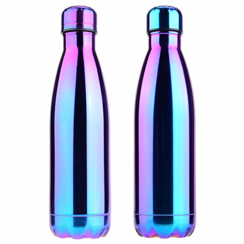 New Style Thermal Cup Vacuum Flask Stainless Steel Electroplating Coke Bottle Shape Flask 500ml Vacuum Bottle
New Style Thermal Cup Vacuum Flask Stainless Steel Electroplating Coke Bottle Shape Flask 500ml Vacuum Bottle