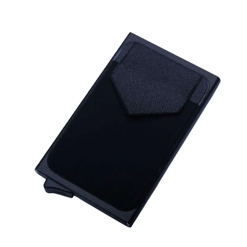 Men Business Aluminum Wallet With Back Pocket Cash Id Card Holder Rfid Blocking Slim Metal Wallet Automatic Up Credit Card Coi
Men Business Aluminum Wallet With Back Pocket Cash Id Card Holder Rfid Blocking Slim Metal Wallet Automatic Up Credit Card Coi