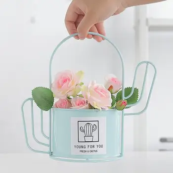Iron Flower Pot Decoration Creative Flower Shop Green Plant Succulent Plant Desktop Round Flower Pot Hanging Flower Pot
Iron Flower Pot Decoration Creative Flower Shop Green Plant Succulent Plant Desktop Round Flower Pot Hanging Flower Pot