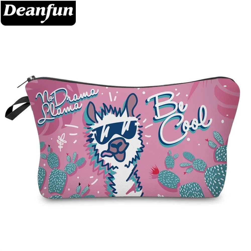 Deanfun Cool Glasses Llama Cosmetic Bag Waterproof Pink Makeup Bags Storage Cosmetics Gift Pouchs 51442
Deanfun Cool Glasses Llama Cosmetic Bag Waterproof Pink Makeup Bags Storage Cosmetics Gift Pouchs 51442