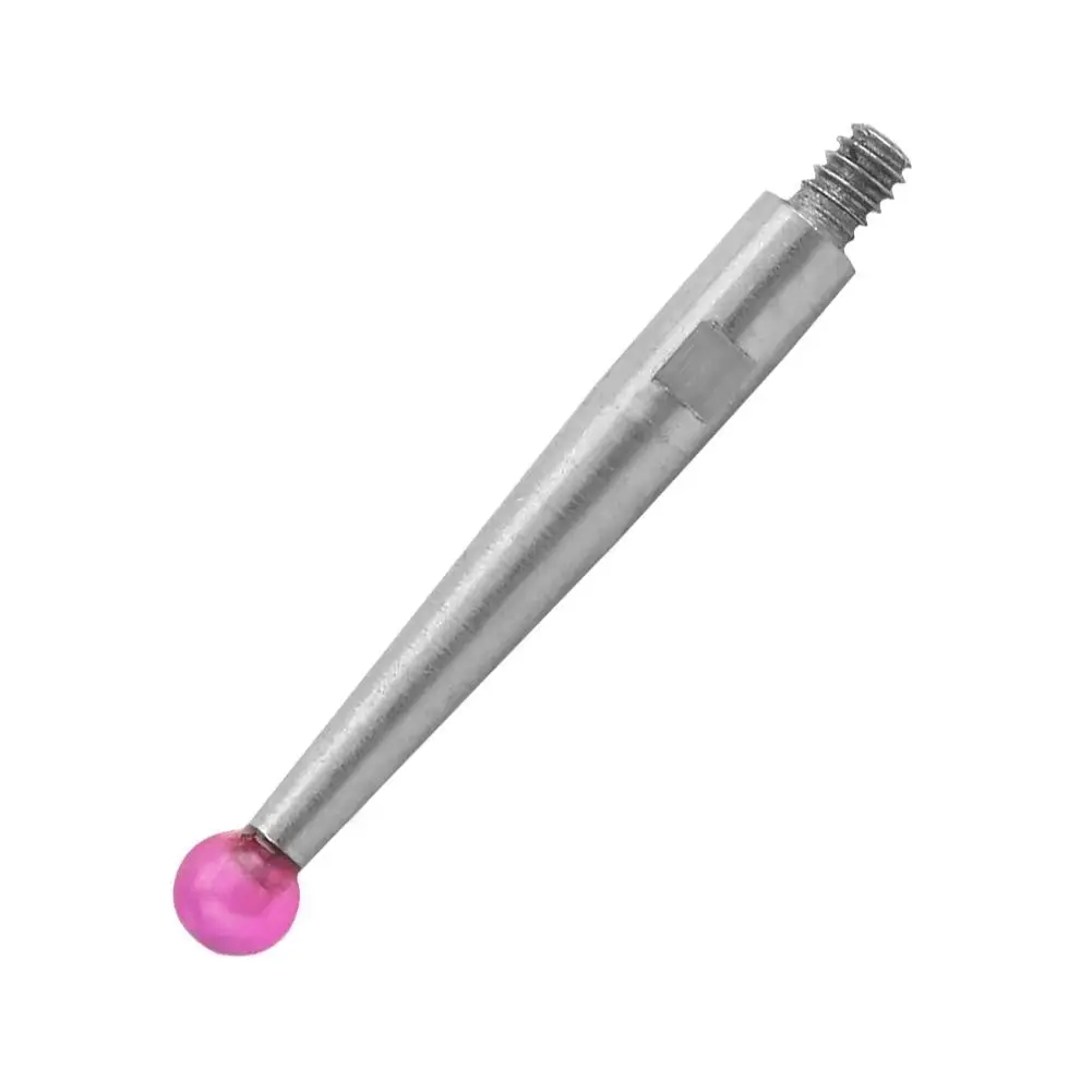 Ruby Multimeter Test Leads Contact Points for Dial Test Indicator Tips 2mm Ball Diameter 16mm Length M1.4 Thread
Ruby Multimeter Test Leads Contact Points for Dial Test Indicator Tips 2mm Ball Diameter 16mm Length M1.4 Thread