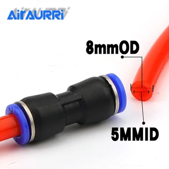 1Pcs Air Pneumatic 8mm to 8mm Straight Push in Connectors Quick Fittings AIRAURRI ex-factory price PU8 HIGH QUALITY Full model
1Pcs Air Pneumatic 8mm to 8mm Straight Push in Connectors Quick Fittings AIRAURRI ex-factory price PU8 HIGH QUALITY Full model