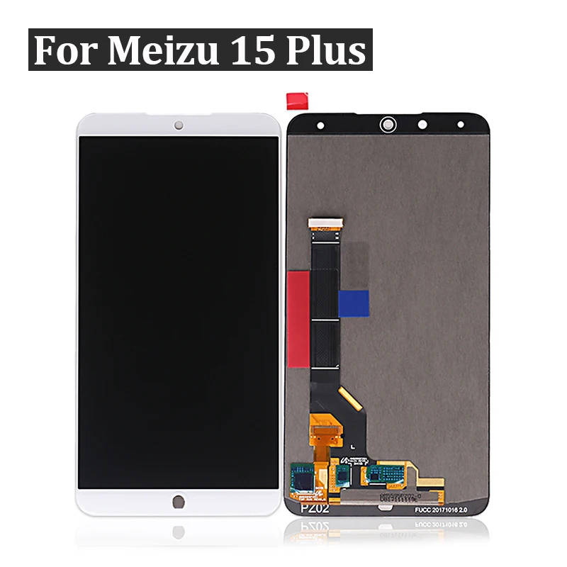 Для Meizu 15 Plus ЖК-дисплей с сенсорным экраном дигитайзер панель в сборе для Замена