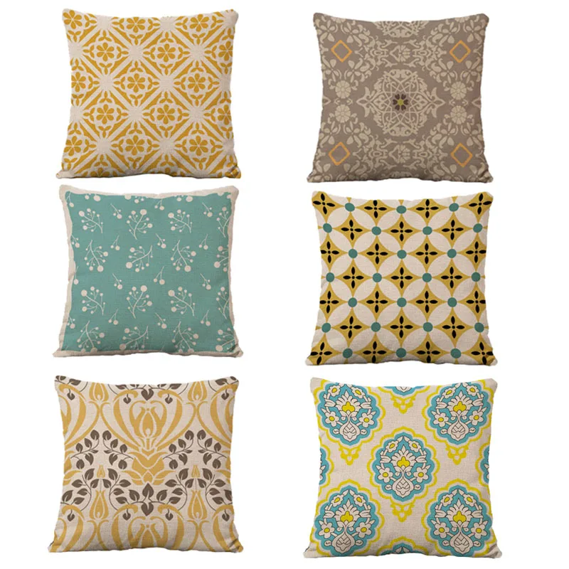 Boho Pillow Case 45*45cm Retro Decorative Pillowcases Cushion Case for Home Cotton Linen Throw Pillow Cover Geometry
Boho Pillow Case 45*45cm Retro Decorative Pillowcases Cushion Case for Home Cotton Linen Throw Pillow Cover Geometry