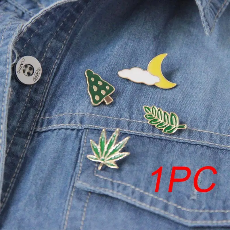 Cute Leaves Clouds Moon Tree Maple Leaf Enamel Brooch Pin Jeans Clothes Badge Fashion Jewelry Wholesale For Women
Cute Leaves Clouds Moon Tree Maple Leaf Enamel Brooch Pin Jeans Clothes Badge Fashion Jewelry Wholesale For Women