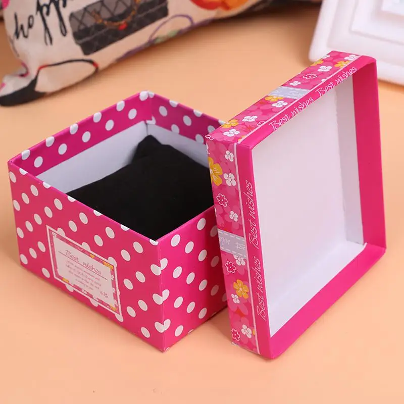 1pc Hot Sale Innovative Gift Box Packing Speckled Bowknot Square Box For Jewelry Cardboard Carton Watch Box with Silk ribbon
1pc Hot Sale Innovative Gift Box Packing Speckled Bowknot Square Box For Jewelry Cardboard Carton Watch Box with Silk ribbon