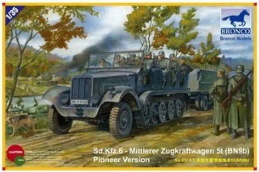 Bronco CB35041 1/35 Sd. Kfz. 6 (BN9B) Пионерская версия | Игрушки и хобби