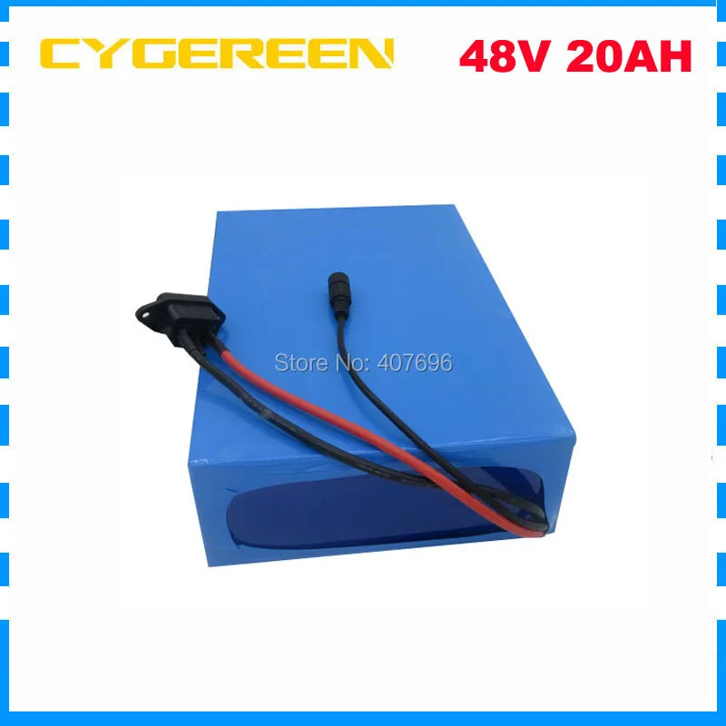 48V 20AH 2000W Electric Bike lithium ion battery 48V 20AH Ebike Bicycle scooter Battery with 50A BMS 54.6V 2A Charger
48V 20AH 2000W Electric Bike lithium ion battery 48V 20AH Ebike Bicycle scooter Battery with 50A BMS 54.6V 2A Charger
