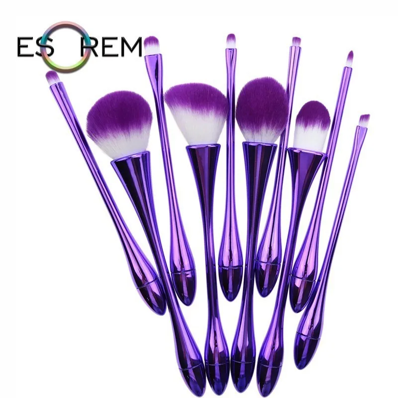 ESOREM 10pcs Cosmetic Brush Set Makeup Brushes Set Professional Eyeshadow Brocha Maquillaje Waist Goblet Shape Makyaj Fircalari
ESOREM 10pcs Cosmetic Brush Set Makeup Brushes Set Professional Eyeshadow Brocha Maquillaje Waist Goblet Shape Makyaj Fircalari