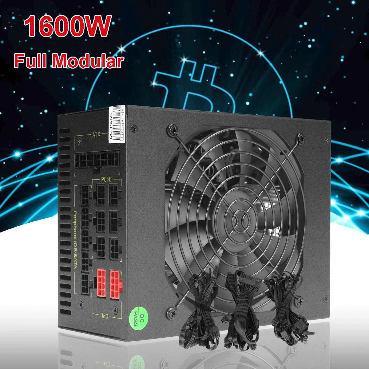 1600W Modular Mining Power Supply GPU For Bitcoin Miner Eth Rig S7 S9 L3+ D3 Game Computer Power Supply For BTC
1600W Modular Mining Power Supply GPU For Bitcoin Miner Eth Rig S7 S9 L3+ D3 Game Computer Power Supply For BTC