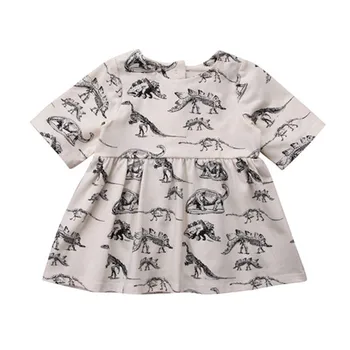 Kids Newborn Baby Girls Half Sleeve Dinosaur Princess Dress Outfits Cotton 0-3Y O-neck Long Sleeve Fashion Cotton Baby Clothes
Kids Newborn Baby Girls Half Sleeve Dinosaur Princess Dress Outfits Cotton 0-3Y O-neck Long Sleeve Fashion Cotton Baby Clothes