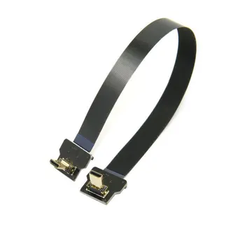 10pcs/lot CY 20cm 90 Degree Up Angled FPV Micro HDMI Male to Micro HDMI FPC Flat Cable for GOPRO Multicopter Aerial Photography
10pcs/lot CY 20cm 90 Degree Up Angled FPV Micro HDMI Male to Micro HDMI FPC Flat Cable for GOPRO Multicopter Aerial Photography