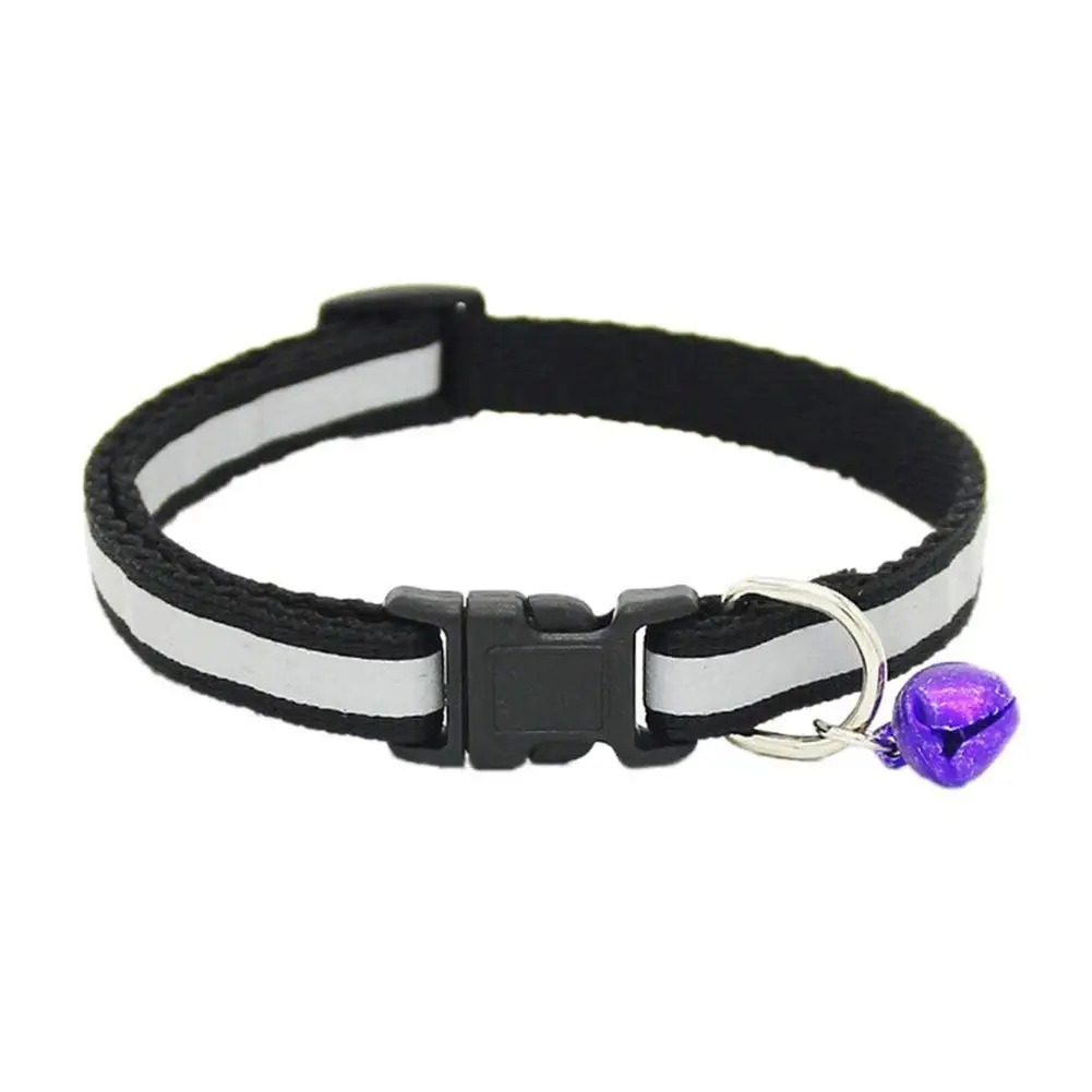 Practical Adjustable Reflective Pet Collar Safety Release Buckle with Bell for Cat Dog
Practical Adjustable Reflective Pet Collar Safety Release Buckle with Bell for Cat Dog