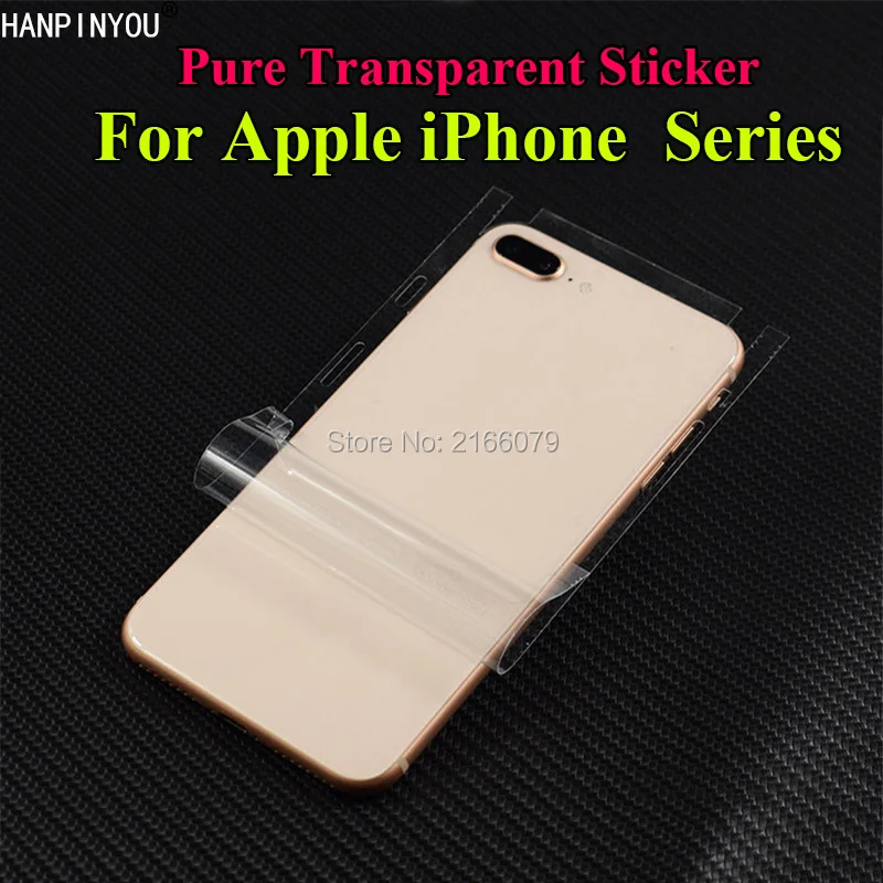 For Apple iPhone X Xs Max Xr 6s 7 8 Plus Full Cover Protective Sticker Durable Pure Transparent Back Side Screen Protector Film
For Apple iPhone X Xs Max Xr 6s 7 8 Plus Full Cover Protective Sticker Durable Pure Transparent Back Side Screen Protector Film