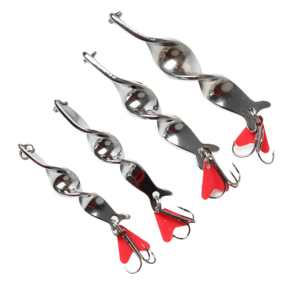 360 Degree Rotating Further Throwing Sequins Metal Spinner Fishing Lure Hard Baits
360 Degree Rotating Further Throwing Sequins Metal Spinner Fishing Lure Hard Baits