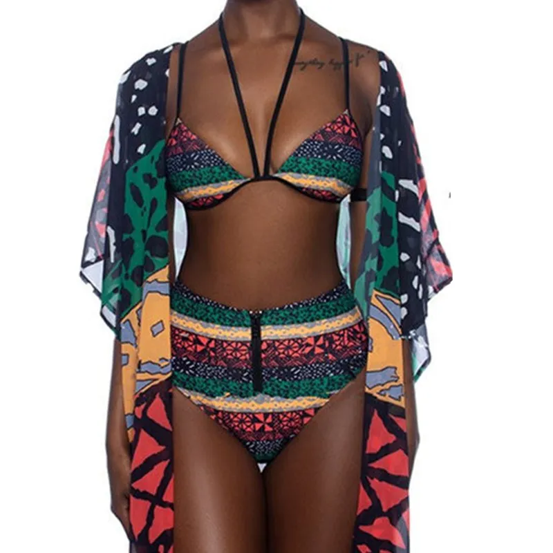 New African Print Bikini 2019 Two-Pieces Bath Suits Bikini Set Sexy Geometric Swimwear Swimsuit High Waist Swimming Suit women
New African Print Bikini 2019 Two-Pieces Bath Suits Bikini Set Sexy Geometric Swimwear Swimsuit High Waist Swimming Suit women