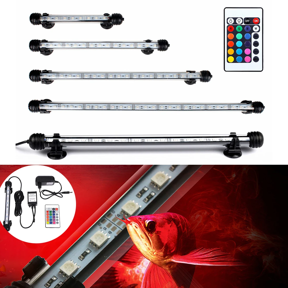 Fish Tank Light LED Aquarium Light Remote Control IP68 Waterproof Submersible RGB
Fish Tank Light LED Aquarium Light Remote Control IP68 Waterproof Submersible RGB