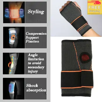 Hirigin Unisex Adjustable Sports Wrist Brace Wrap Bandage Guard Support Gym Strap Arm Warmers
Hirigin Unisex Adjustable Sports Wrist Brace Wrap Bandage Guard Support Gym Strap Arm Warmers