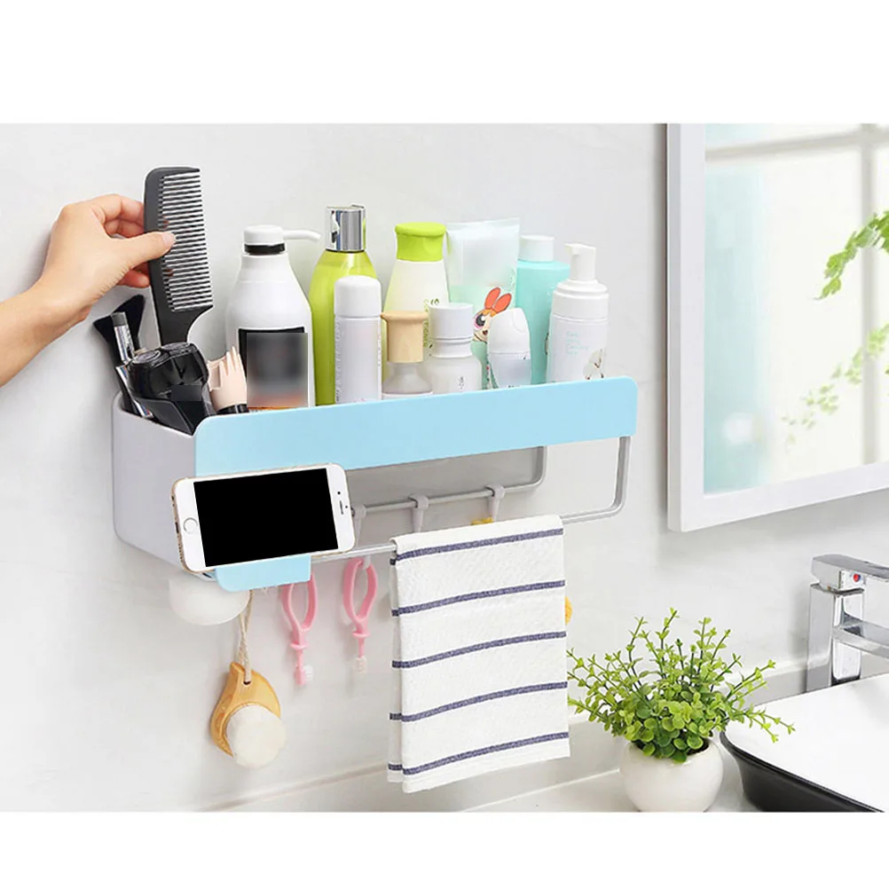 Utility No Drilling Wall Mounted Hanging Plastic Storage Basket Rack Organizer for Kitchen Bathroom Hotel Home
Utility No Drilling Wall Mounted Hanging Plastic Storage Basket Rack Organizer for Kitchen Bathroom Hotel Home