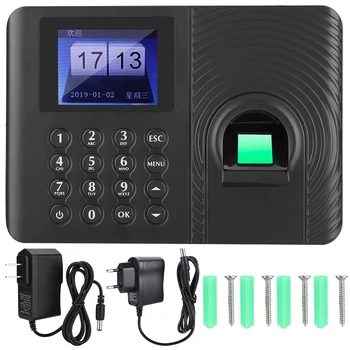 110-240V Biometric Fingerprint Time Attendance Recorder Recognition Device Access Control
110-240V Biometric Fingerprint Time Attendance Recorder Recognition Device Access Control