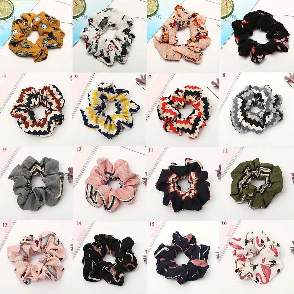 1PC Women Elastic Hair Bands Rope Ring Scrunchie Ponytail Holder Flamingos Band Striped Harajuku Print Dot Floral Girls Headwear
1PC Women Elastic Hair Bands Rope Ring Scrunchie Ponytail Holder Flamingos Band Striped Harajuku Print Dot Floral Girls Headwear