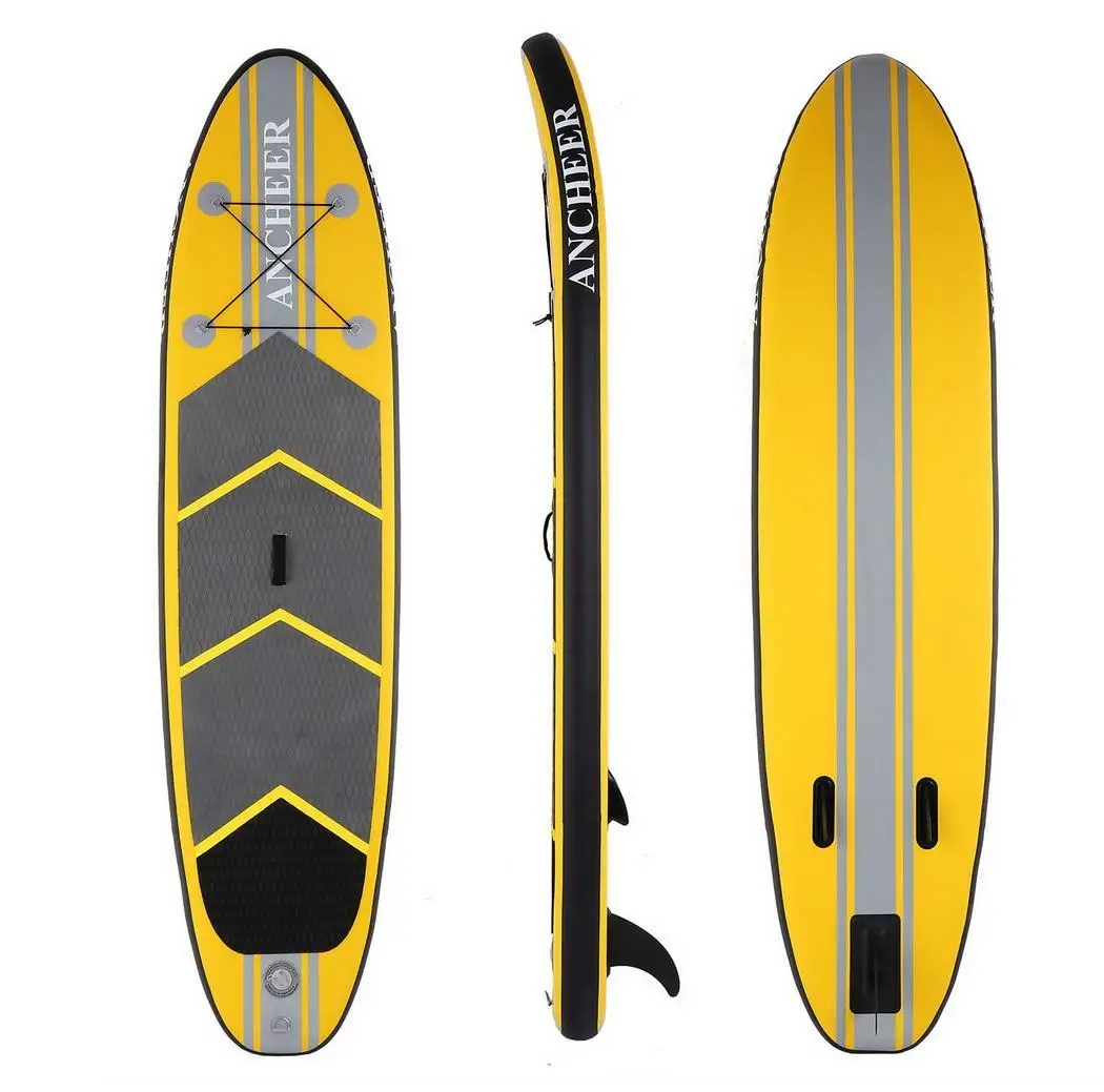 10ft Inflatable Stand Up Paddle Board iSUP 305 x 76 x 15cm/120 x 30 x 6inch with Adjustable Paddle Backpack
10ft Inflatable Stand Up Paddle Board iSUP 305 x 76 x 15cm/120 x 30 x 6inch with Adjustable Paddle Backpack
