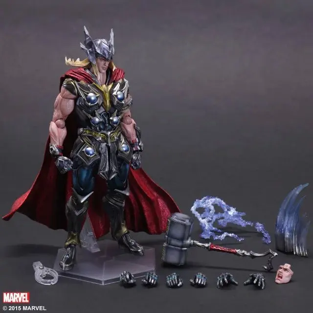 28CM PA changed Marvel Heroes Avengers League Raytheon Tor can move DOLL Action Collectible Statue Toy Figure
28CM PA changed Marvel Heroes Avengers League Raytheon Tor can move DOLL Action Collectible Statue Toy Figure