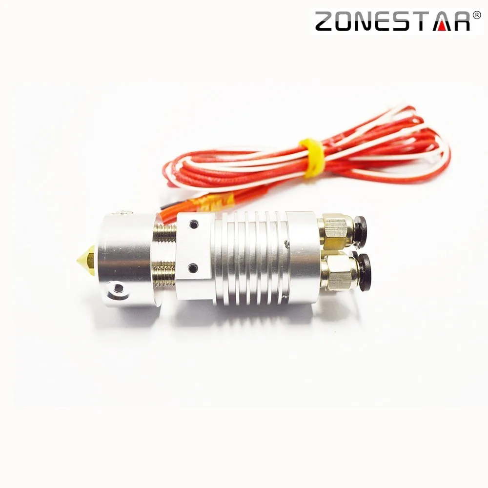 ZONESTAR 3-IN-1-OUT Hotend Nozzle 0.4mm 3D Printer Parts Extruder Feed Inlet Diameter 1.75 Filament With Heater Tube NTC Sensor
ZONESTAR 3-IN-1-OUT Hotend Nozzle 0.4mm 3D Printer Parts Extruder Feed Inlet Diameter 1.75 Filament With Heater Tube NTC Sensor