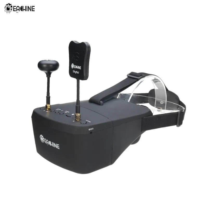 

Eachine EV800D FPV Goggles 5.8G 40CH Diversity 5 Inch 800*480 Video Headset HD DVR Build in Battery For RC Models In Stock