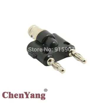 CY 10pcs/lot Two Dual Banana Male Plug Pin RF to BNC Female Jack Splitter Connector Adapter
CY 10pcs/lot Two Dual Banana Male Plug Pin RF to BNC Female Jack Splitter Connector Adapter