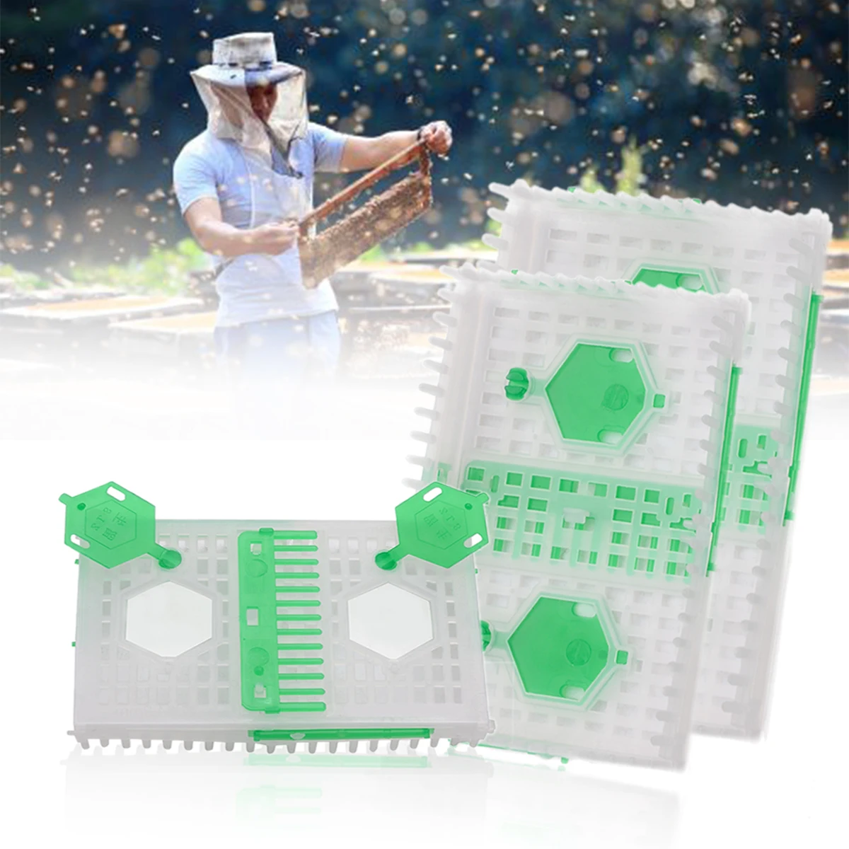 1pc Beekeeping Queen Cage Plastic Bee Hive Box Needle Cages Beekeeper Beekeeping Appliances Equipment Tool
1pc Beekeeping Queen Cage Plastic Bee Hive Box Needle Cages Beekeeper Beekeeping Appliances Equipment Tool