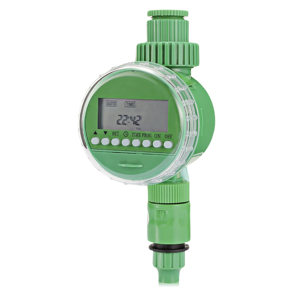 New Automatic Intelligent Watering Timer Irrigation Controller with LCD Display Metal Plastic Garden Water Irrigation Timer
New Automatic Intelligent Watering Timer Irrigation Controller with LCD Display Metal Plastic Garden Water Irrigation Timer