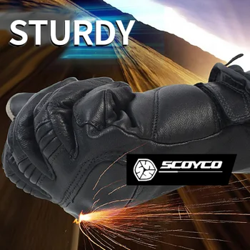 SCOYCO Motorcycle Gloves Leather Motocross Off-Road Racing Gloves Motorcycle Riding Full Finger Gloves Luva Couro Motoqueiro
SCOYCO Motorcycle Gloves Leather Motocross Off-Road Racing Gloves Motorcycle Riding Full Finger Gloves Luva Couro Motoqueiro