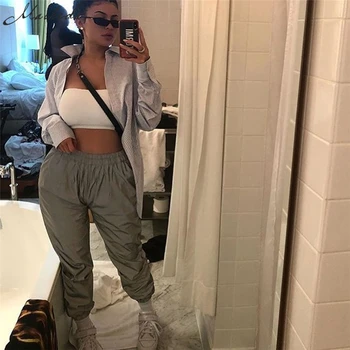 Sexy 2018 New Women Pants Summer Gray Middle Trousers Loose Harem Pants Women Solid Fitness Casual Elastic Waist Pants
Sexy 2018 New Women Pants Summer Gray Middle Trousers Loose Harem Pants Women Solid Fitness Casual Elastic Waist Pants