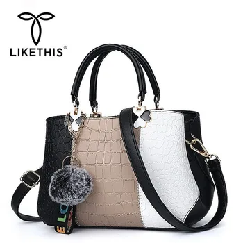 LIKETHIS Women Handbag New Arrival Luxury PU Leather Lady Shoulder Bags Crossbody Female Sac A Main Totes Hair Ball Ornaments
LIKETHIS Women Handbag New Arrival Luxury PU Leather Lady Shoulder Bags Crossbody Female Sac A Main Totes Hair Ball Ornaments