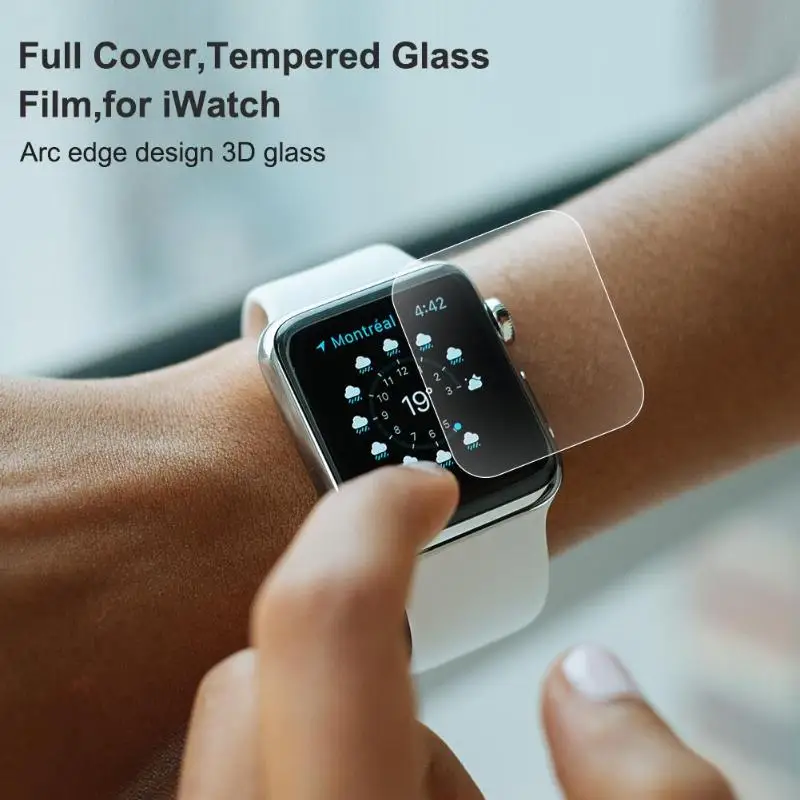 3pcs Soft TPU 3D Full Cover Tempered Glass Protective Film Screen Protectors for Apple Watch for iWatch Series 4 44mm 40mm
3pcs Soft TPU 3D Full Cover Tempered Glass Protective Film Screen Protectors for Apple Watch for iWatch Series 4 44mm 40mm