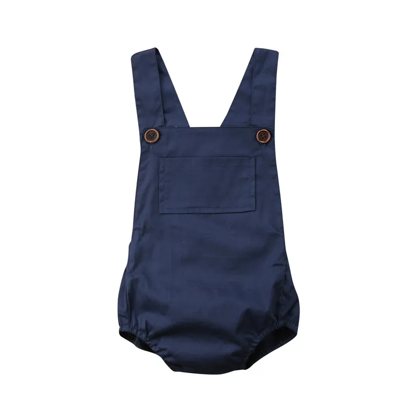0-18M Newborn Baby Girls Sleeveless Blue Romper With Pocket Cotton New Summer Baby Boys Girls Casual Jumpsuit Overalls Outwear
0-18M Newborn Baby Girls Sleeveless Blue Romper With Pocket Cotton New Summer Baby Boys Girls Casual Jumpsuit Overalls Outwear