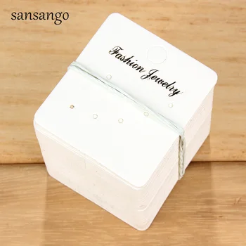 5*4.5cm White Rectangle Blank Paper "Fashion Jewelry "Earring Cards Hang Tag Jewelry Display Ear Stud Cards Accessories 100pcs
5*4.5cm White Rectangle Blank Paper "Fashion Jewelry "Earring Cards Hang Tag Jewelry Display Ear Stud Cards Accessories 100pcs