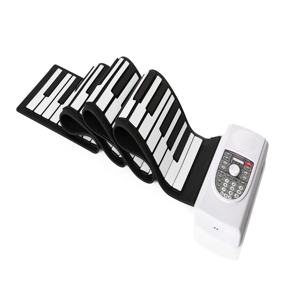 Iword S2090 Hand Roll Piano Flexible Roll Up 88 Keys Keyboard Portable Silicone Piano 128 Tones Rhythms 14 Demo Songs Roll Piano
Iword S2090 Hand Roll Piano Flexible Roll Up 88 Keys Keyboard Portable Silicone Piano 128 Tones Rhythms 14 Demo Songs Roll Piano