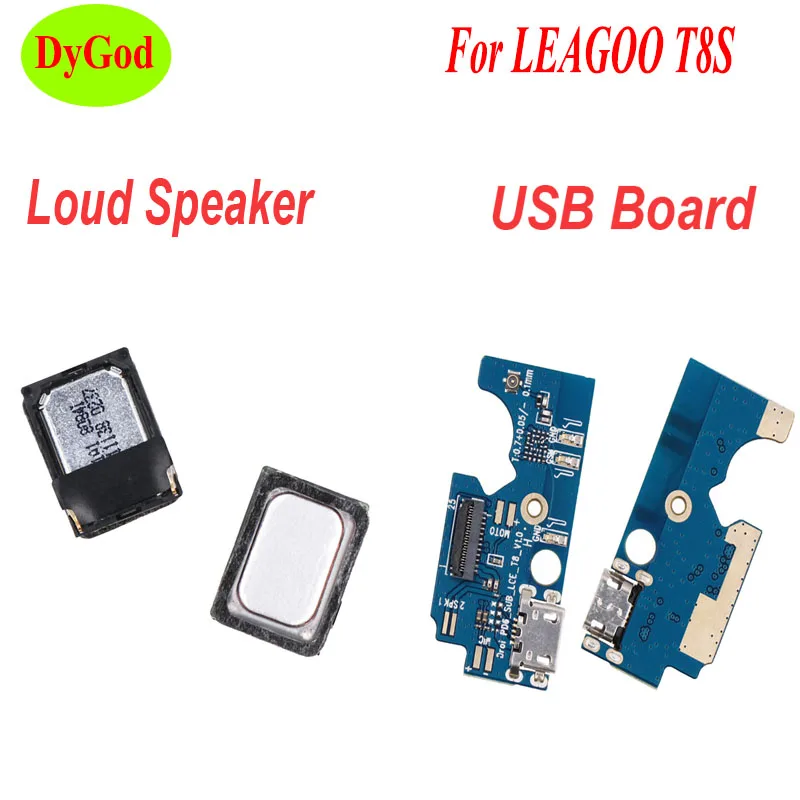 Плата подключения Micro Dock для LEAGOO T8S USB порт зарядки и громкий динамик гибкий кабель
