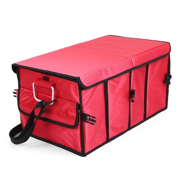 Heavy Duty Picnic Food Carrier Foldable Trunk Organizer Carrier Collapsible Cargo Storage Bin Container Camping Box
Heavy Duty Picnic Food Carrier Foldable Trunk Organizer Carrier Collapsible Cargo Storage Bin Container Camping Box
