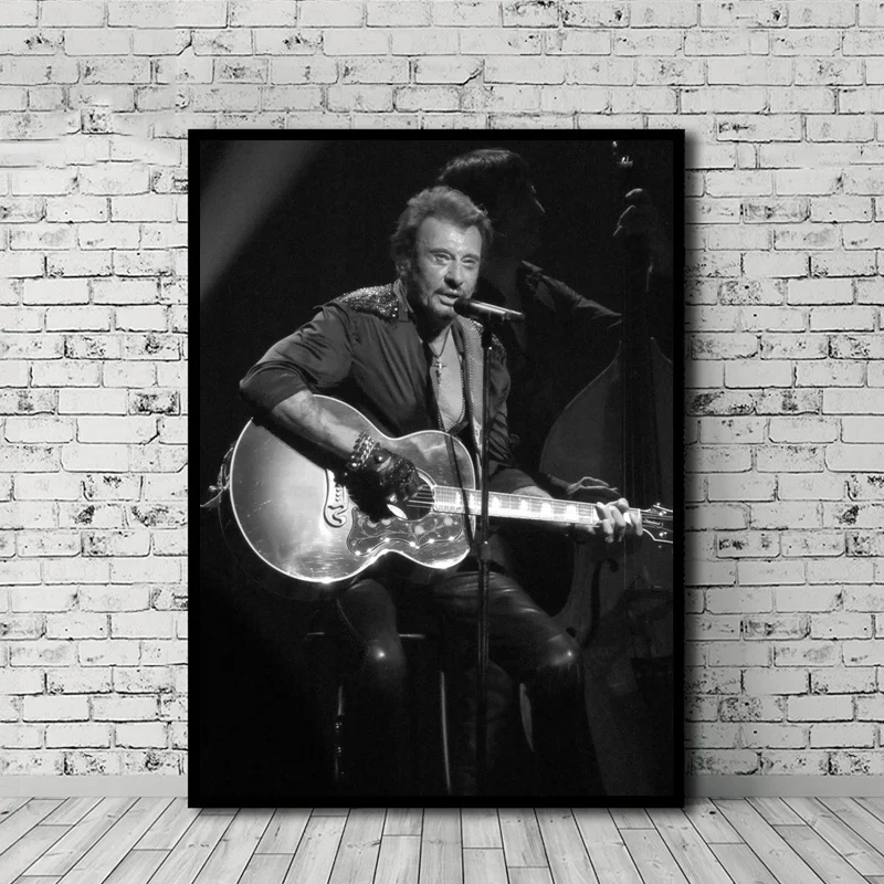 Johnny Hallyday Poster Canvas Painting Print Wall Art Home Decor No Frame Dropshipping
Johnny Hallyday Poster Canvas Painting Print Wall Art Home Decor No Frame Dropshipping