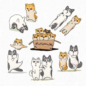 20pcs/lot Creative Life Embroidery Patch for Cloth Iron on Cartoon Animals Patches Dog DIY Accessory Stickers Applique SC4604
20pcs/lot Creative Life Embroidery Patch for Cloth Iron on Cartoon Animals Patches Dog DIY Accessory Stickers Applique SC4604